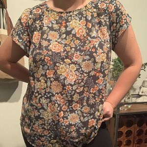 70’s Style Flower Top